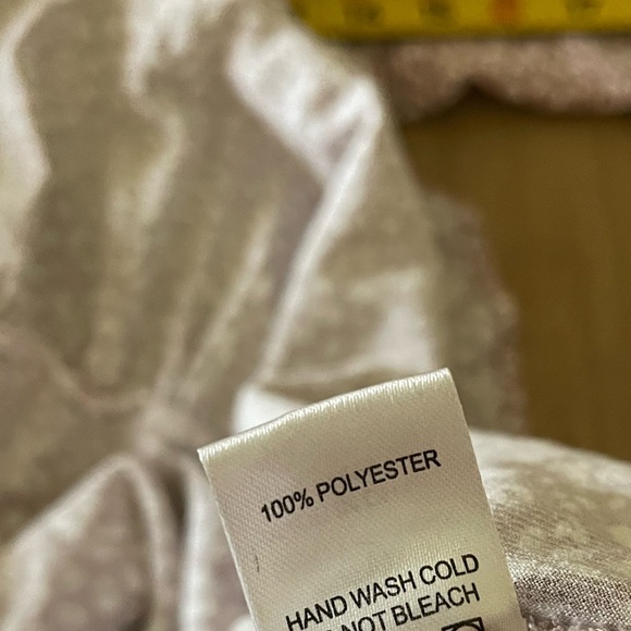 White Birch| Blush Pink Polka Dot Tiered Ruffle Mini Dress, Babydoll Style••• - Picture 8 of 12